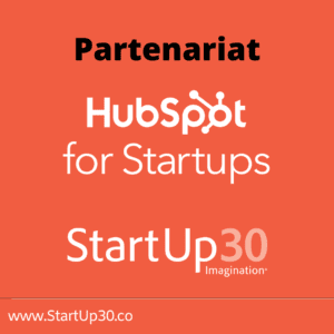 Partenariat StartUp30 HubSpot