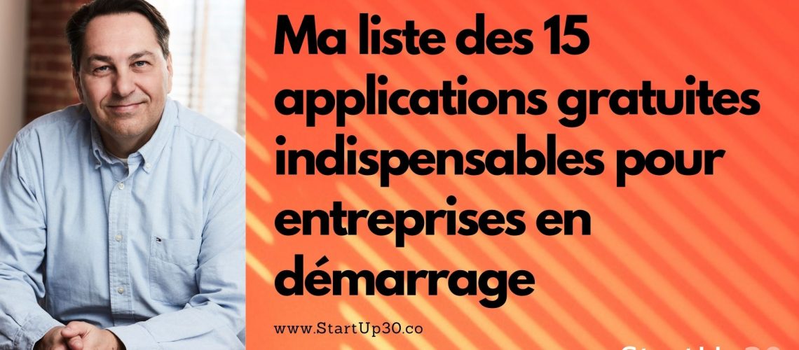 Liste 15 app gratuites