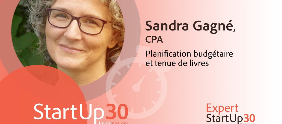 Sandra Gagné - StartUp30